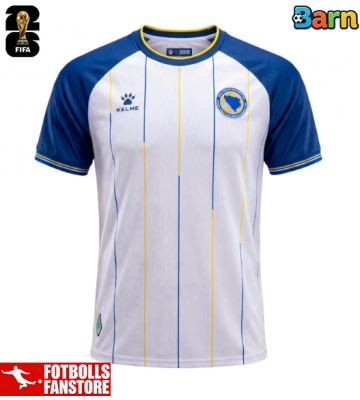 Bosnien och Hercegovina Bortatröja Barn VM 2026 Kortärmad (+ Korta byxor)